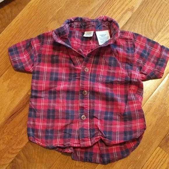 Arizona Jean Company Other - Arizona Jeans Co 18 mo Red Plaid Flannel